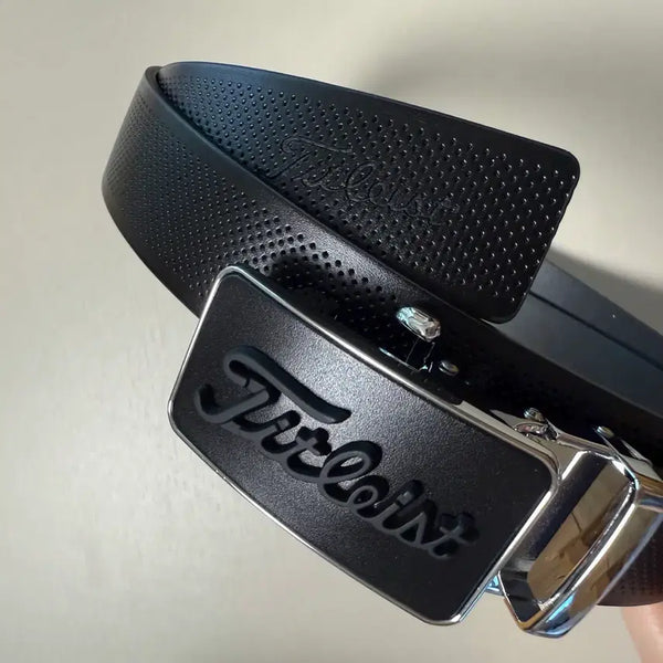 [BUNJANG] Titleist Automatic Buckle Belt Black / 타이틀리스트 자동 버클 벨트 블랙