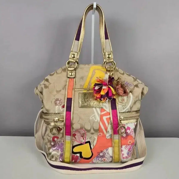[BUNJANG] COACH Poppy Limited Edition Y2K Shoulder Bag / COACH 코치 Poppy 포피 한정판 Y2K 가방 숄더백 정품