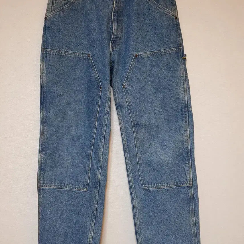 [BUNJANG] Supreme Double Knee Denim Pants Washed Indigo 24SS / 슈프림 더블니 데님 팬츠 진 워시드 인디고 24SS