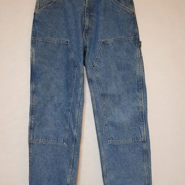 [BUNJANG] Supreme Double Knee Denim Pants Washed Indigo 24SS / 슈프림 더블니 데님 팬츠 진 워시드 인디고 24SS