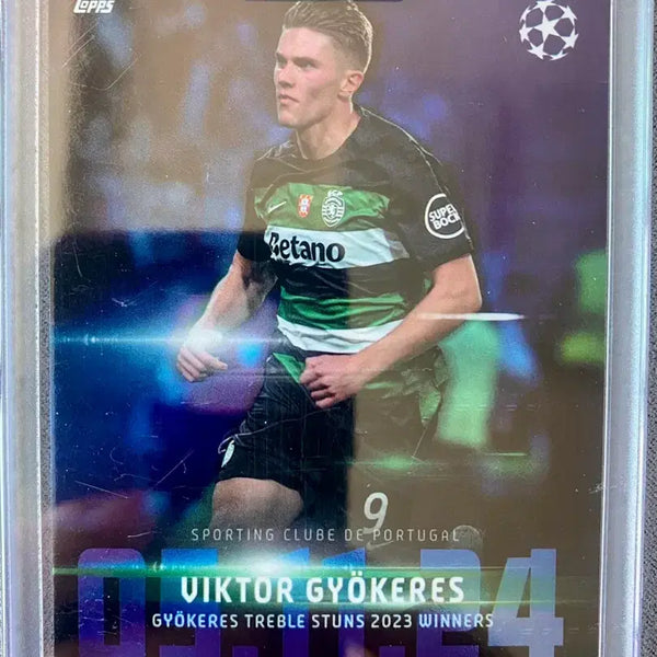 [BUNJANG] YOKERES 50 Limited Edition Soccer Card / 요케레스 50한정 축구카드 스포츠카드