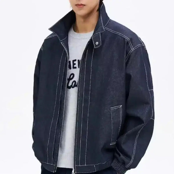 [BUNJANG] 8Seconds Non-Fade Denim Outer Jacket / 425239LYHR-840 에잇세컨즈 논페이드 데님 아우터