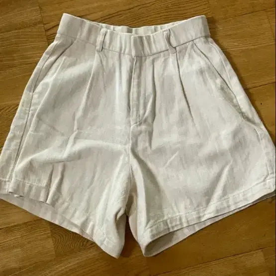 [BUNJANG] Linen A-Line Shorts / a라인반바지