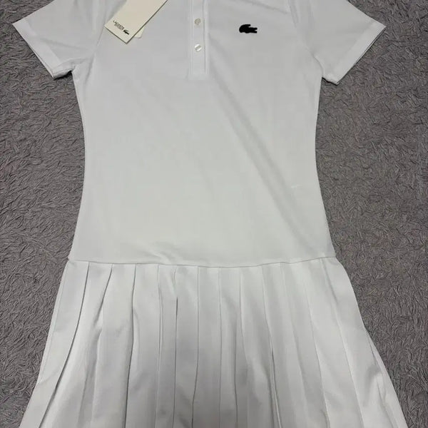 [BUNJANG] Lacoste Women's White Dress Size 34 / (새상품) 라코스테 여성 원피스 34