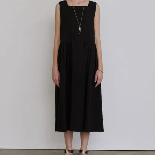 [BUNJANG] OTHERAND Scarlett Shirring Long Dress Black / OTHERAND(아더앤드) 원피스
