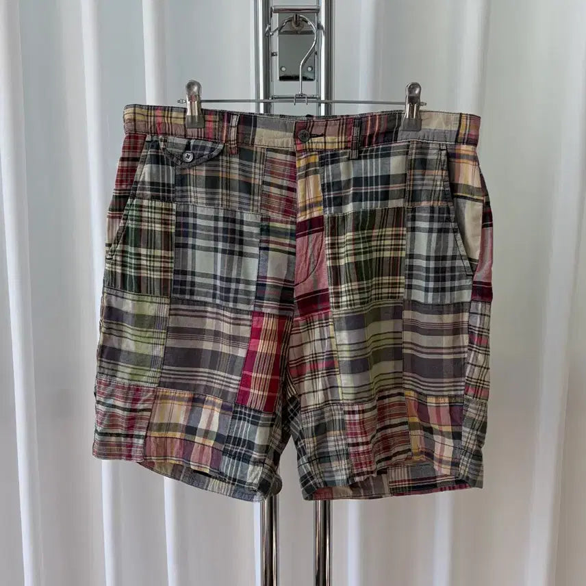 [BUNJANG] Polo Ralph Lauren Madras Half Pants / [33인치]폴로 랄프로렌 마드라스 하프 팬츠