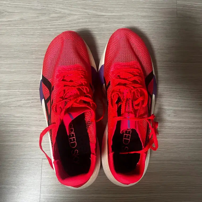 [BUNJANG] ASICS Metaspeed Sky Tokyo Flash Red Shoes Size 250 / 아식스 메타스피드 스카이 도쿄 플래쉬 레드 사이즈 250