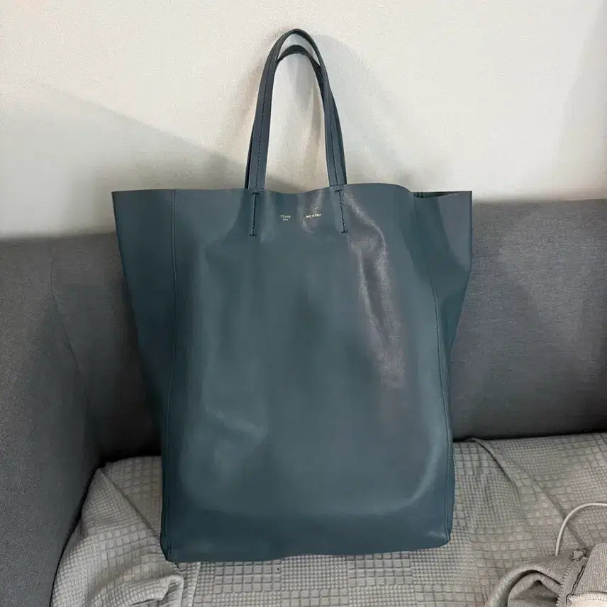 [BUNJANG] Celine Cabas Leather Tote Bag Large / 셀린느 카바스 레더 가죽 토트백 라지