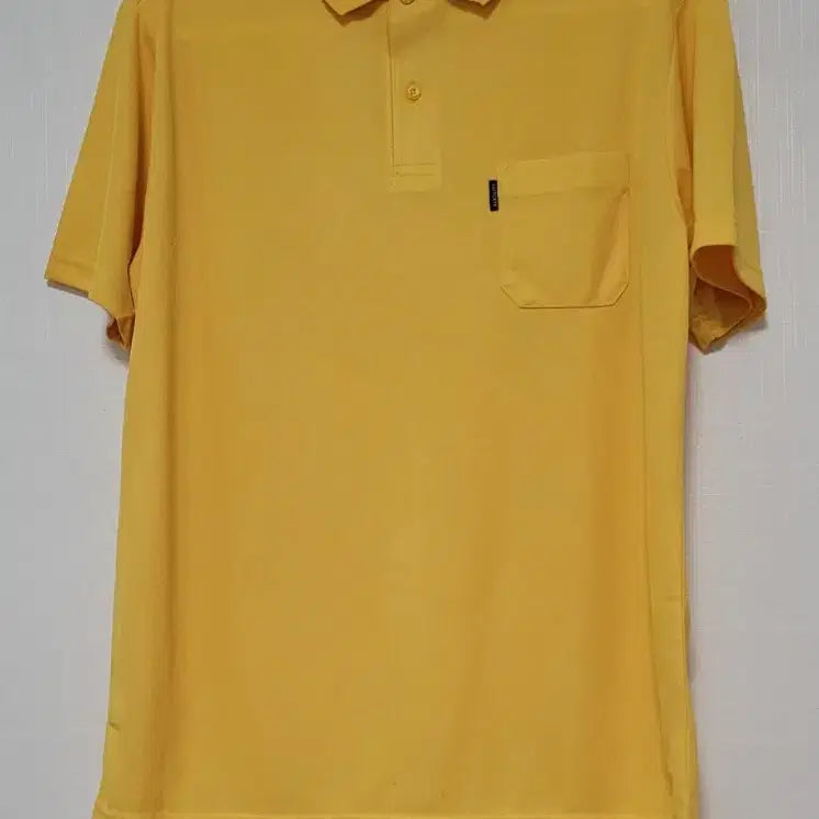 [BUNJANG] FGS Golf Wear Yellow Polo Shirt (100) / [새상품]FGS 골프웨어 옐로우 폴로셔츠 100