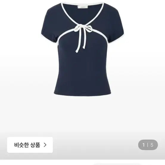 [BUNJANG] JENNIE-O Short Sleeve Ribbon Blouse / 제니오 반팔 리본 숏 슬리브