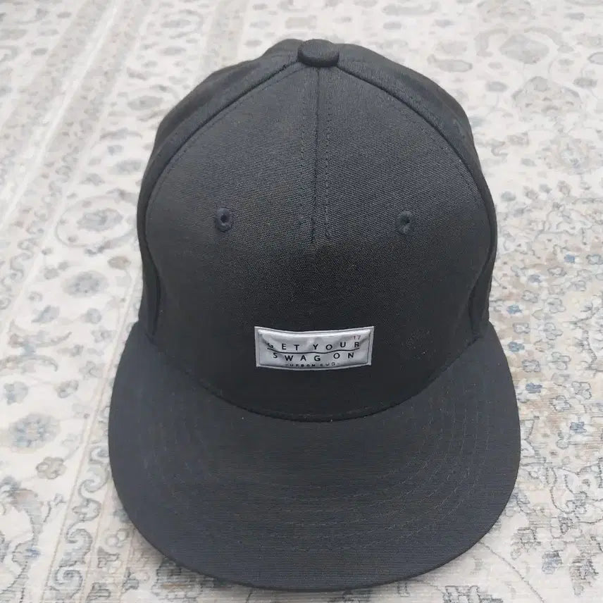 [BUNJANG] Urban Swagger Black Logo Snapback / 어반 스웨거 블랙 로고 스냅백