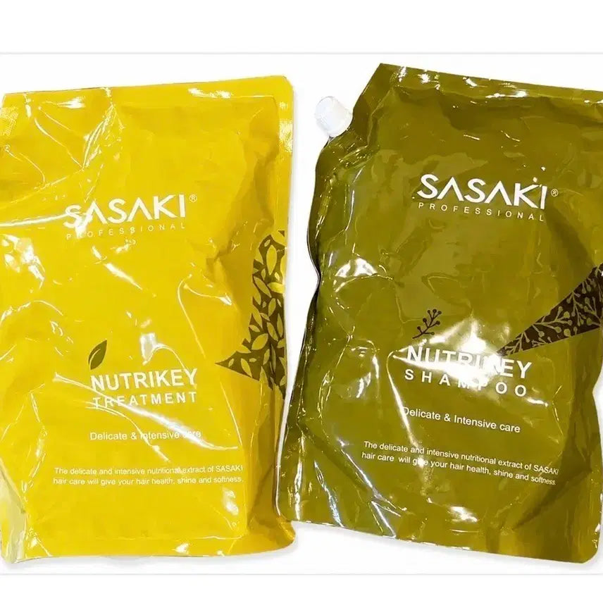 [BUNJANG] Sasaki Professional Nutri-Key Shampoo & Treatment 2000ml Set / 사사키 프로페셔널 뉴트리키 샴푸/트리트먼트 2000ml