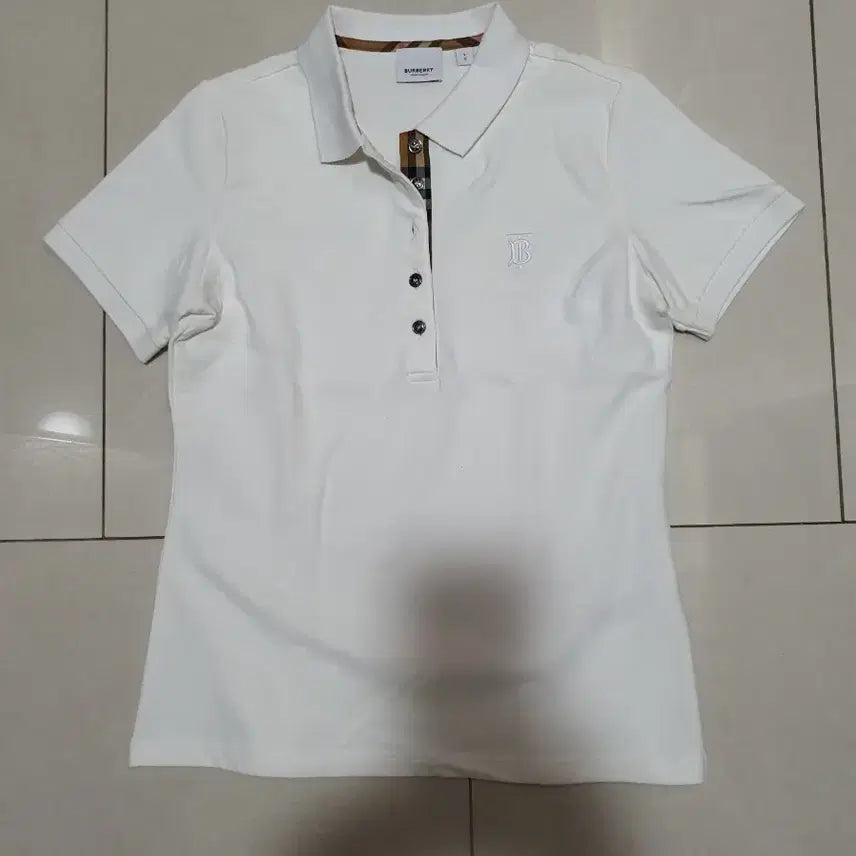 [BUNJANG] Burberry TB Collar T-shirt / 버버리 tb카라티