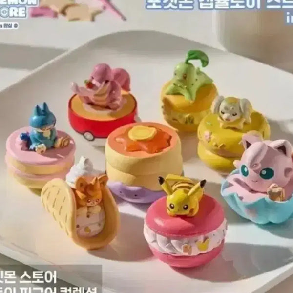 [BUNJANG] Pokemon O T T O K I Figure Collection Torchic Chikorita / 포켓몬 오뚜기 피규어 컬렉션 푸린 치코이타