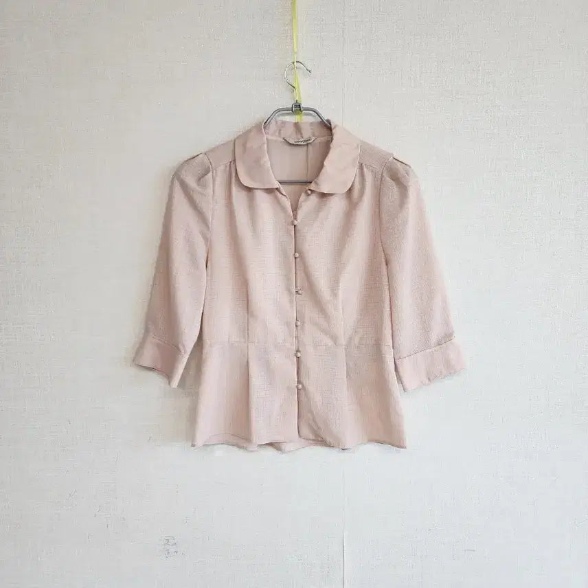 [BUNJANG] Roem Women's Pink Blouse / 로엠 여성 블라우스 핑크