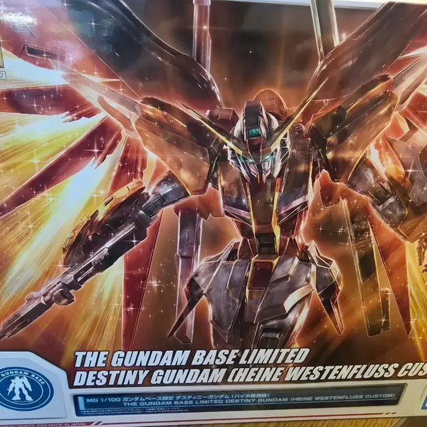 [BUNJANG] Gundam Base Limited MG 1/100 Destiny Gundam Heine Custom / MG 1/100 건담베이스 한정 데스티니 건담 하이네 커스텀