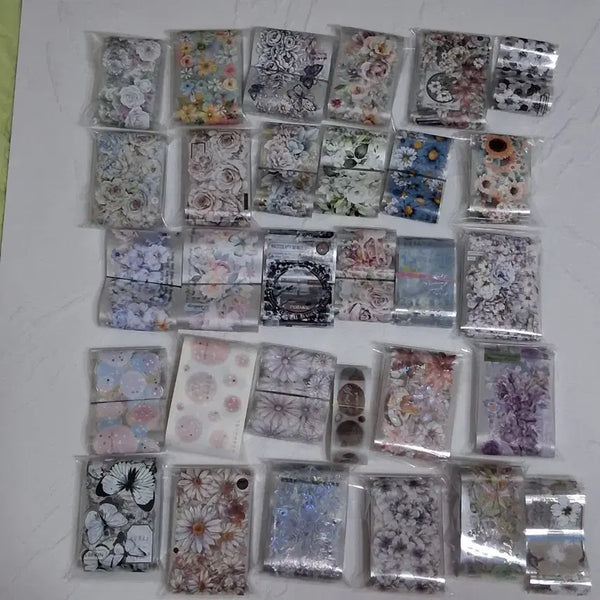 [BUNJANG] Assorted Deco Tape Bundle (Sobaekga, I-eol, Pioon, Kkakkongi) / 소분 마테(소백가.이얼.피온.까꽁이꼼지락)