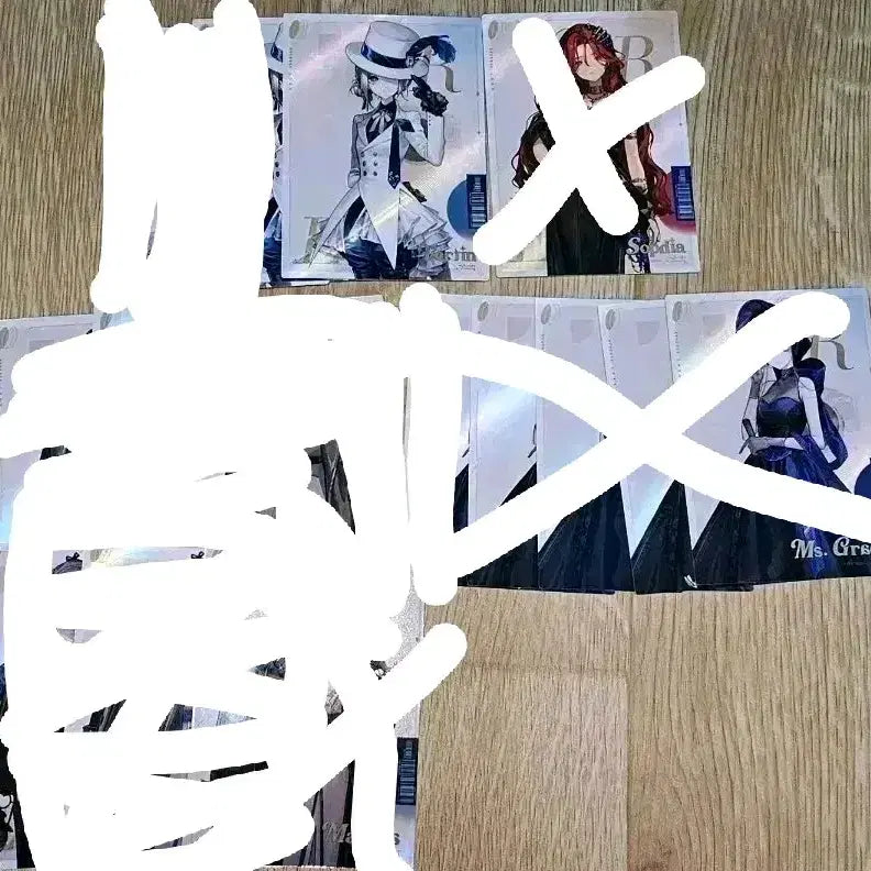 [BUNJANG] Reverse 1999 UTTU S2 R-Card Female Character / 리버스1999 UTTU 2탄 R카드 여캐 개당500원