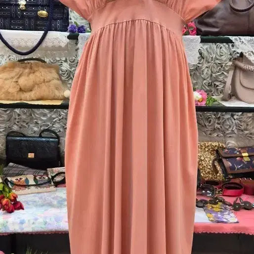 [BUNJANG] Sweet Mommy Maternity Long Dress / SWEET MOMMY 롱원피스(FREE)