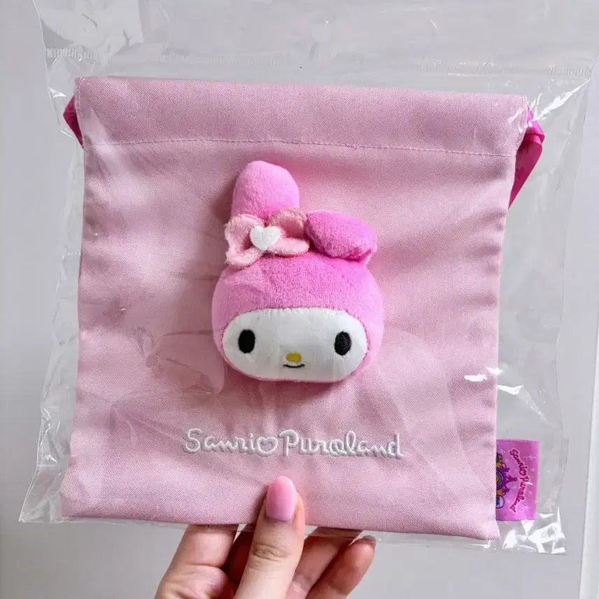 [BUNJANG] Sanrio My Melody Drawstring Pouch Tokyo Sanrioland Exclusive / [정품] 마이멜로디 복조리 파우치 도쿄 산리오랜드 구매
