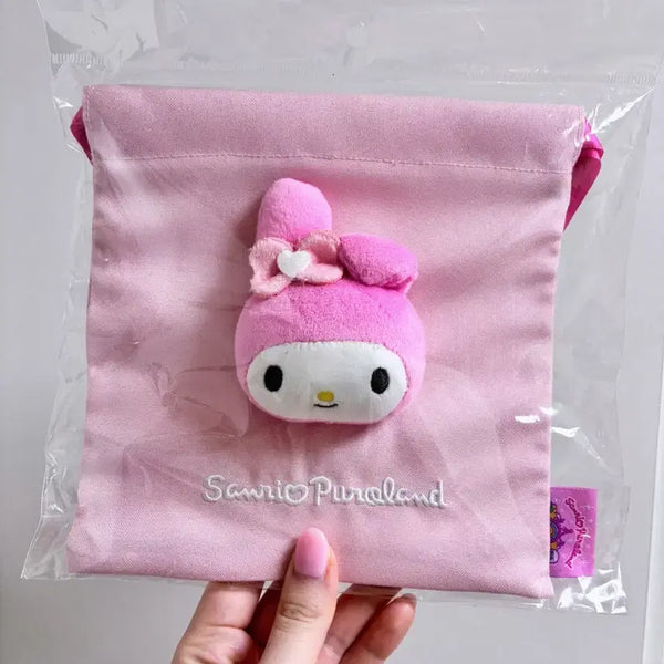 [BUNJANG] Sanrio My Melody Drawstring Pouch Tokyo Sanrioland Exclusive / [정품] 마이멜로디 복조리 파우치 도쿄 산리오랜드 구매