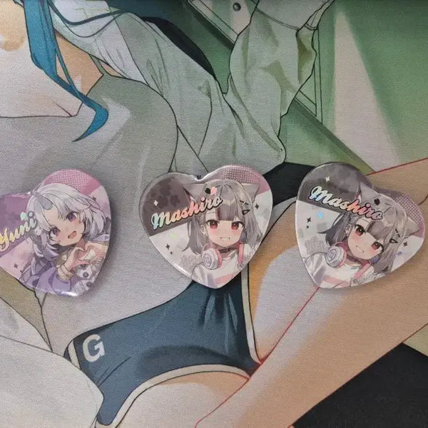 [BUNJANG] Stellive Spring Date Can Badge Bundle Set / 스텔라이브 봄빛데이트 캔뱃지 일괄