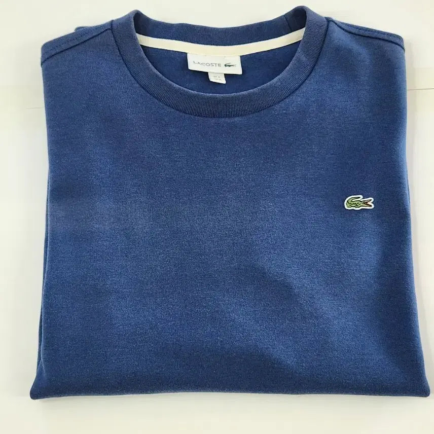 [BUNJANG] Lacoste Blue Sweatshirt L / 라코스테/맨투매/블루/4,L
