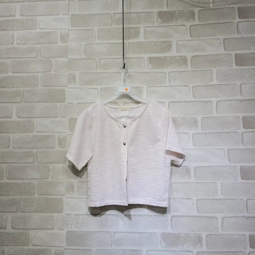 [BUNJANG] Unisex Oversized Short Sleeve Jacket (Free Size) / ㅈ164 반팔 자켓 F