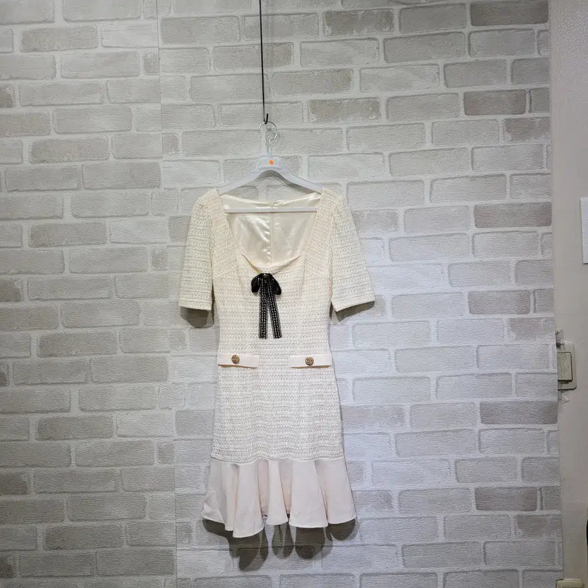 [BUNJANG] Ivory Dress Size 55 / ㅈ163 아이보리 원피스 55