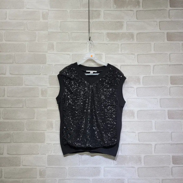 [BUNJANG] Sequined Vest Size 55 / ㅈ162 스팽글 베스트 55