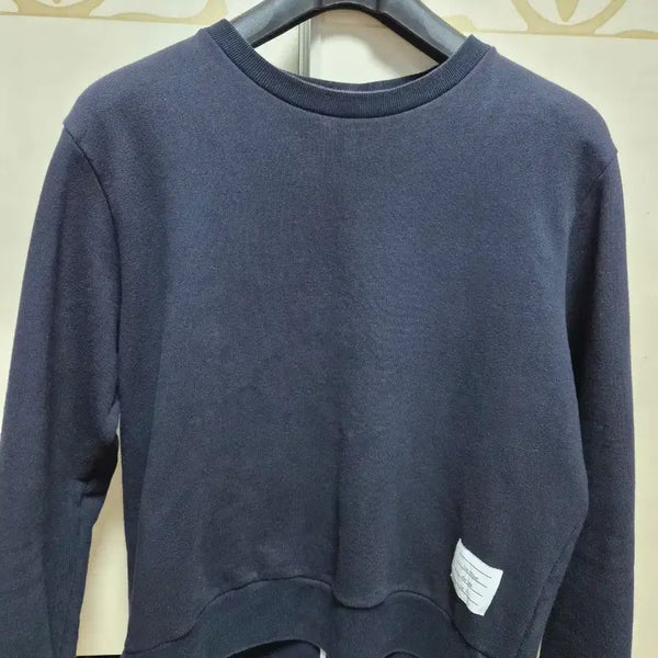 [BUNJANG] Thom Browne Back Tricolor Sweatshirt Navy Size 3 / 톰브라운 백삼선 맨투맨