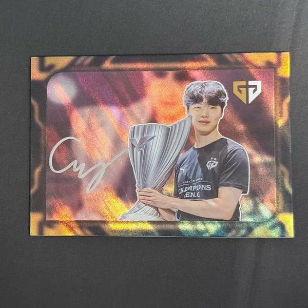 [BUNJANG] Gen.G Chovy Signed On-Auto Card / 젠지 쵸비 온오토 싸인 카드