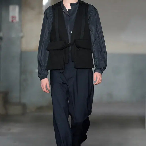 [BUNJANG] Lemaire 18SS Utility Vest Black / 르메르 18ss 유틸리티 베스트 블랙 LEMAIRE 조끼