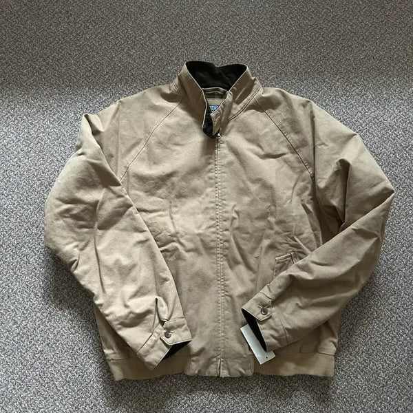 [BUNJANG] Vintage Polo Ralph Lauren Duck Canvas Baracuta Jacket Deadstock / 빈티지 폴로 덕캔버스 바라쿠타 자켓 데드스탁