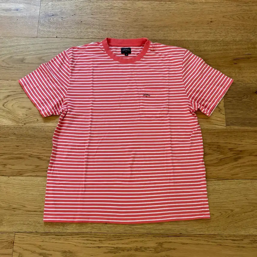 [BUNJANG] Noah Stripe Pocket Short Sleeve T-Shirt XL / 노아 스트라이프 포켓 반팔 티셔츠