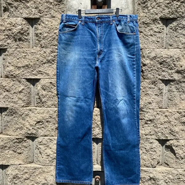 [BUNJANG] Levi's 517 Orange Tab Bootcut Denim Jeans (1993) / 빈티지 리바이스 517 부츠컷 오렌지탭 청바지 40x32