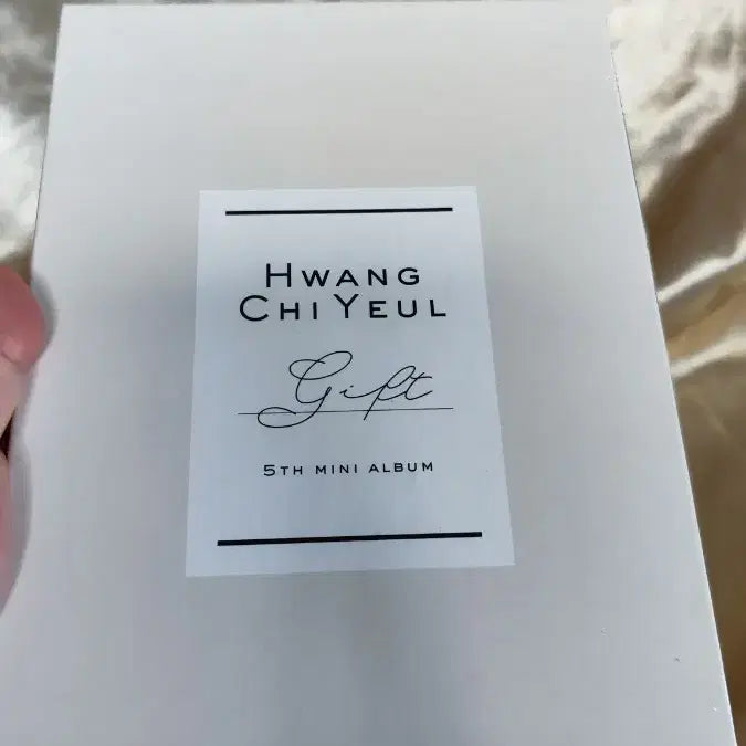 [BUNJANG] Hwang Chi Yeul Mini Album Vol. 5 (Sealed) / 미개봉 황치열 미니앨범 5집