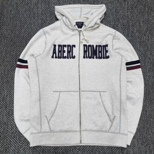 [BUNJANG] Abercrombie & Fitch Knit Hoodie Zip-up Jacket / 아베크롬비 니트 후드집업
