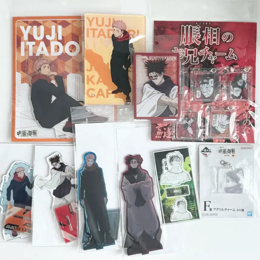 [BUNJANG] Jujutsu Kaisen Choso, Yuji Itadori Acrylic Stand Bundle (Sealed) / 주술회전 쵸소우 이타도리 유지 아크릴 미개봉 새상품 일괄