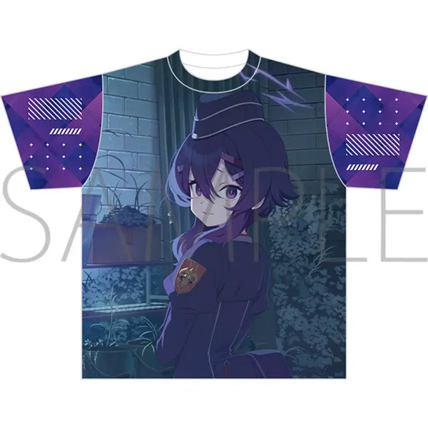 [BUNJANG] Blue Archive Official Goods Akihabara Full Graphic T-Shirt - Haruka / 블루 아카이브 공식 정품 굿즈 아키하바라 풀 그래픽 티셔츠 - 하루카