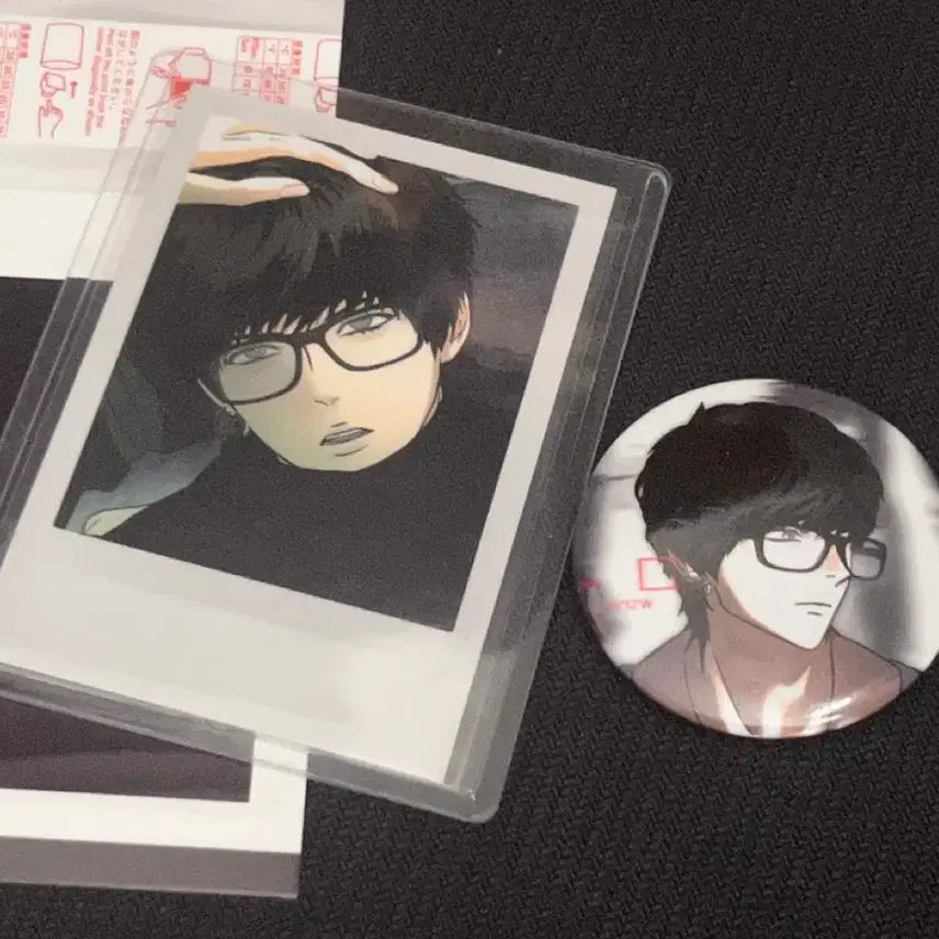 [BUNJANG] Stray Kids Seungmin Photocard & Can Badge Bundle / 해피투게더 비온아넥스 콜라보 카페 특전 폴라 폴라로이드 안경 승민 캔뱃지