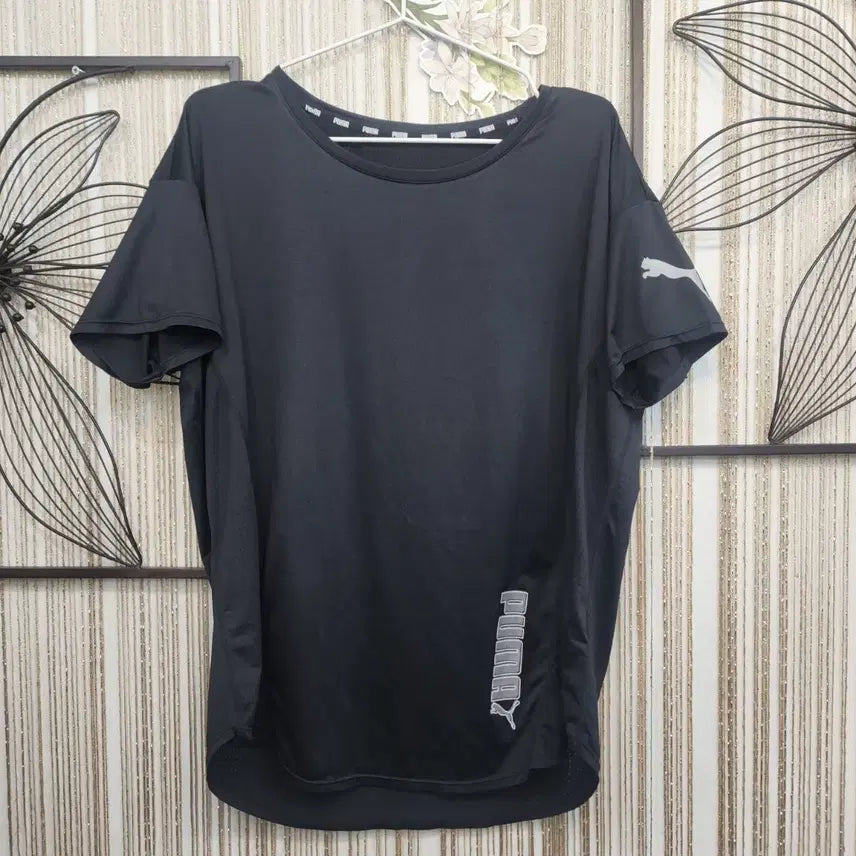 [BUNJANG] Puma Black Short Sleeve T-Shirt Size 105 / 푸마 블랙 반팔 티셔츠 105사이즈