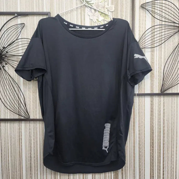 [BUNJANG] Puma Black Short Sleeve T-Shirt Size 105 / 푸마 블랙 반팔 티셔츠 105사이즈
