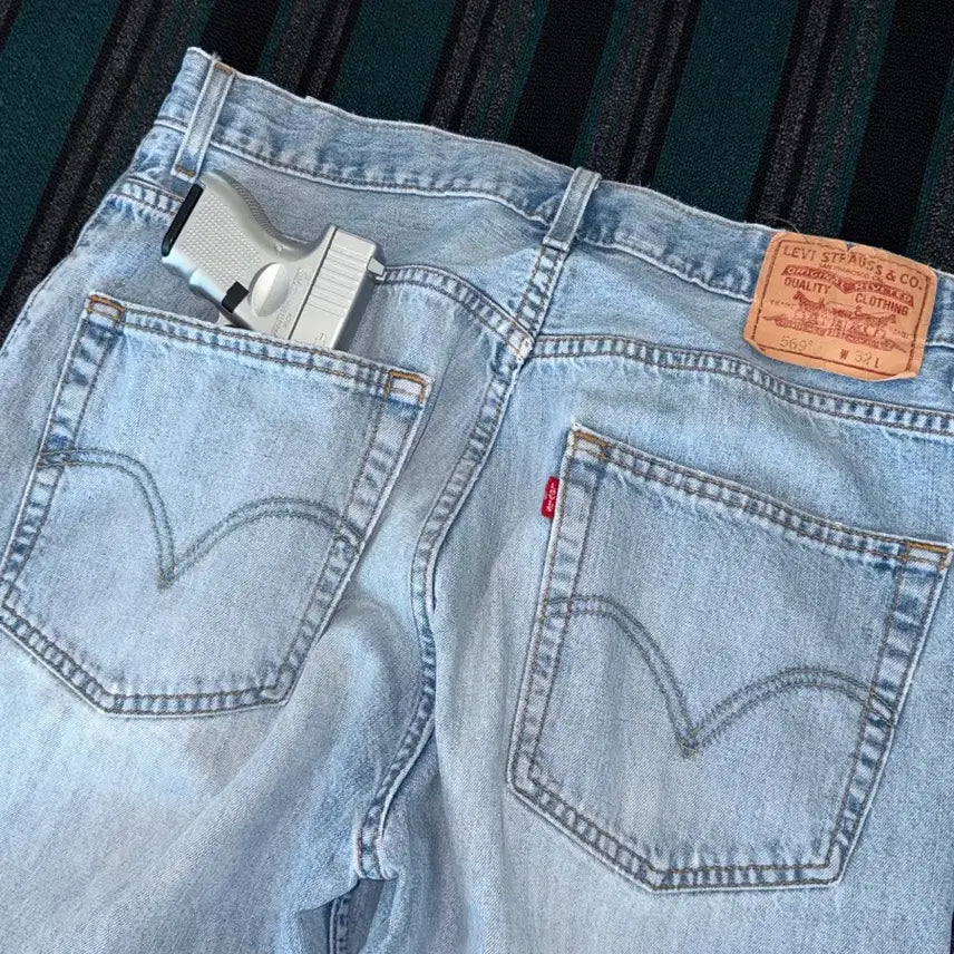 [BUNJANG] 00s Levi's 569 Denim Shorts / 00 s Levis 빈티지 리바이스 569 데님 쇼츠 32