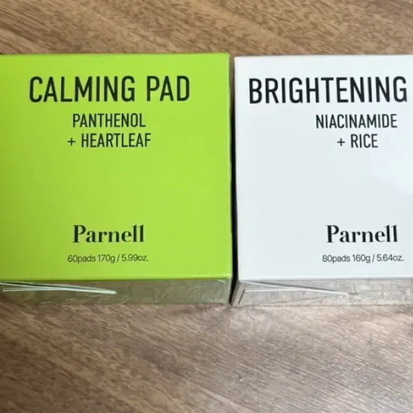[BUNJANG] PARNELL Niacinamide Houttuynia Cordata Pad Bundle Set (Sealed) / 파넬 나이아신아마이드 어성초 패드 미개봉 일괄