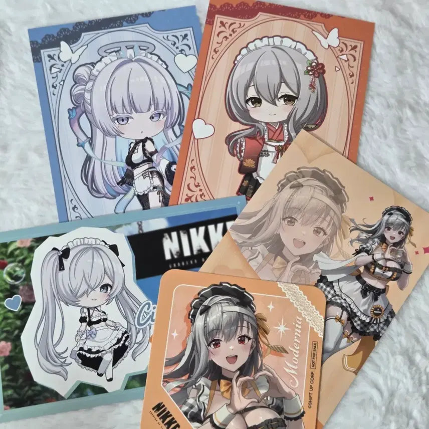 [BUNJANG] NİKE & Gallery Postcard + Coaster Bundle Set / 니케 and Gallery 엽서+코스터 일괄 판매