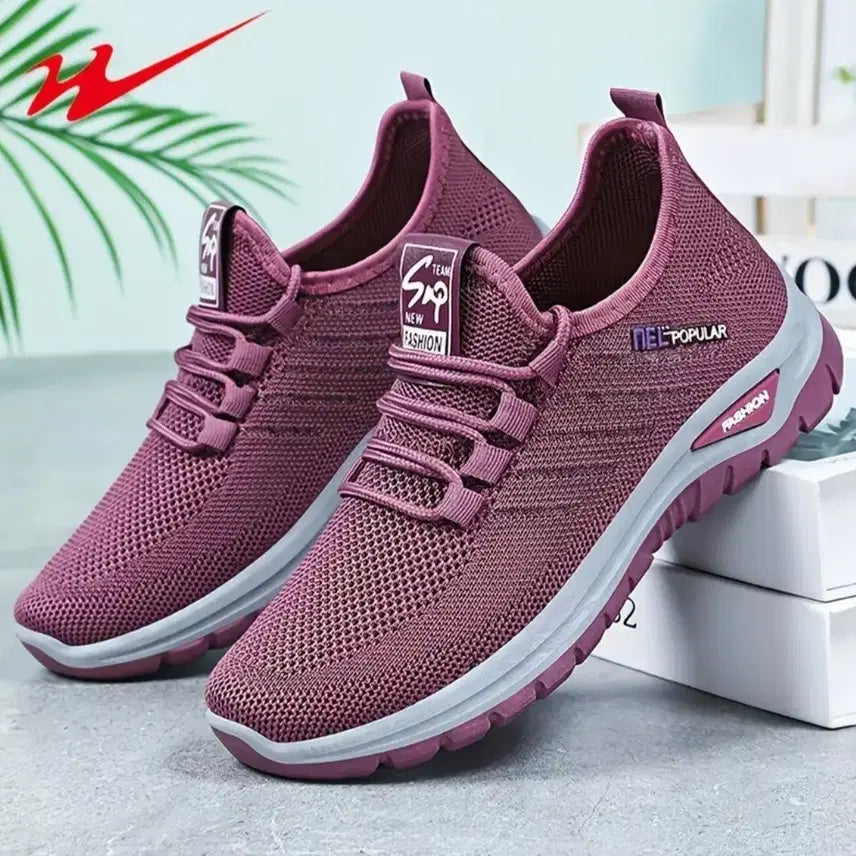 [BUNJANG] Women's Running Shoes Casual Sneakers Jogging Shoes / 여성 스포츠화 런닝화 캐주얼화 조깅화 스니커즈 신발 235mm (새상품)