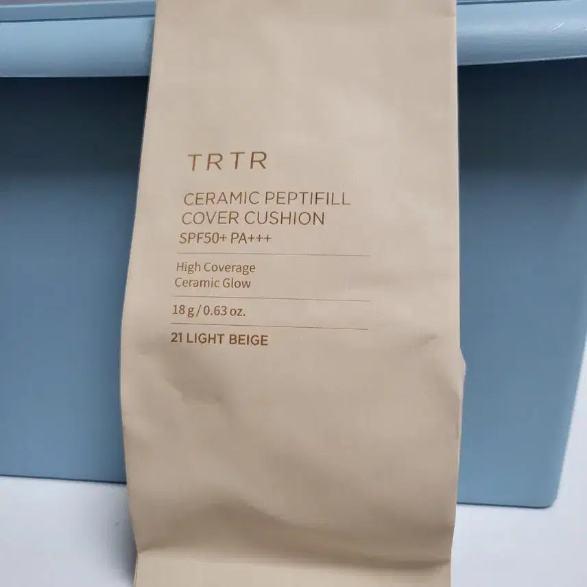 [BUNJANG] TIRTIR Ceramic Cover Cushion Refill SPF50+ PA+++ (21 Light Beige) / 티르티르 세라믹  커버 쿠션 21호 리필