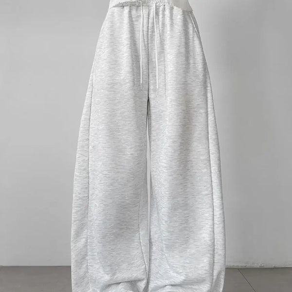 [BUNJANG] Avely Wide Side Pintuck Training Pants / 에이블리 와이드 사이드 핀턱 트레이닝 팬츠