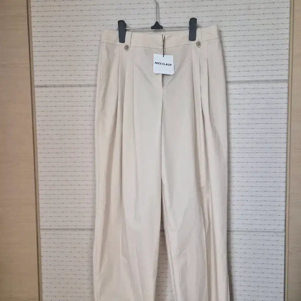 [BUNJANG] Nice Claup Summer Trousers Beige / 새상품)나이스클랍 바지.28사이즈